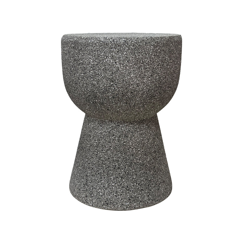 Masuta de cafea Efria, Gri - Ecru, 33x46 cm - Gri