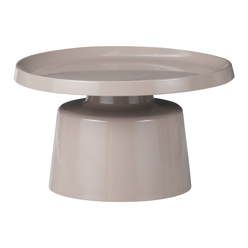 Masuta de cafea Ginoze, Metal, D70x40 cm - Masuta de cafea Ginoze, Metal, D70x40 cm - 029-000274