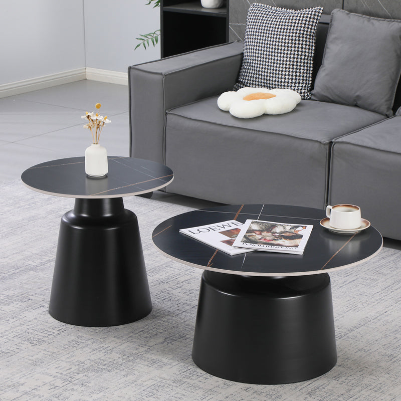 Mese de cafea Dualis, Set 2 piese, 70x70x38 cm - Mese de cafea Dualis, Set 2 piese, 70x70x38 cm