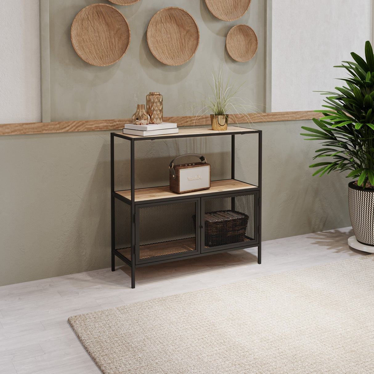 Mobilă Tatu, 80x30 cm - Oak
Black