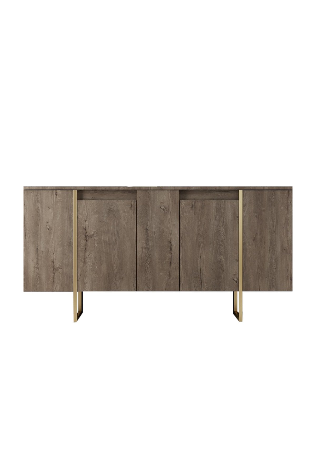 Mobilier de Lux, 160x35 cm - Walnut Gold