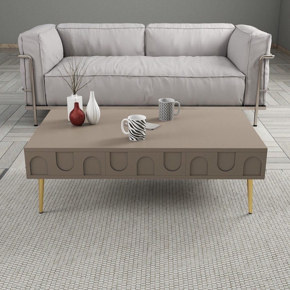Mobilier Lyon 33, 105x60 cm - Atlas Gold