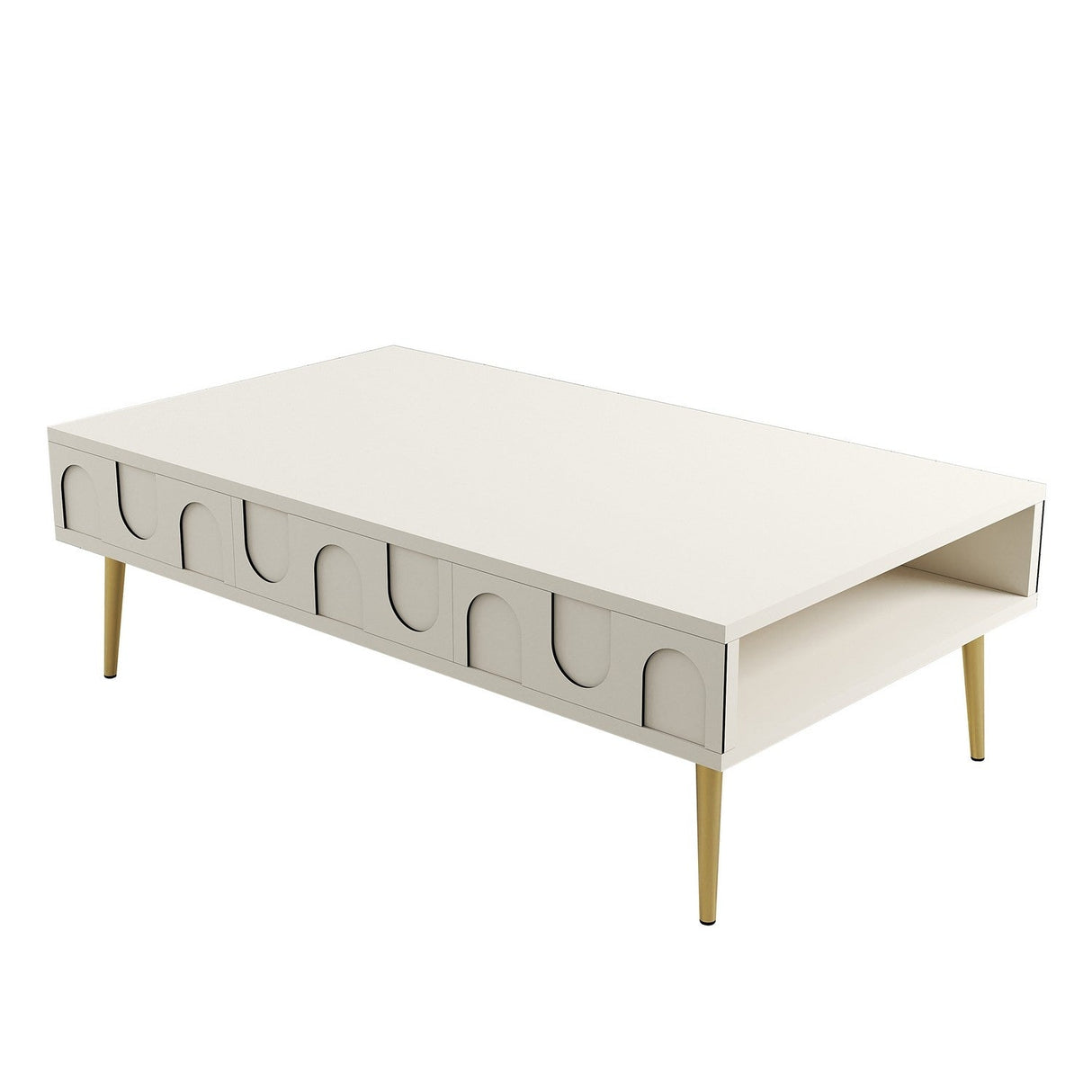 Mobilier Lyon 33, 105x60 cm - Cream Gold