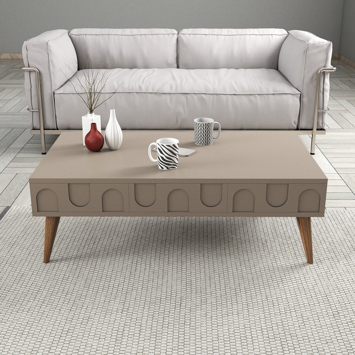 Mobilier Lyon 34, 105x60 cm - Atlas Walnut
