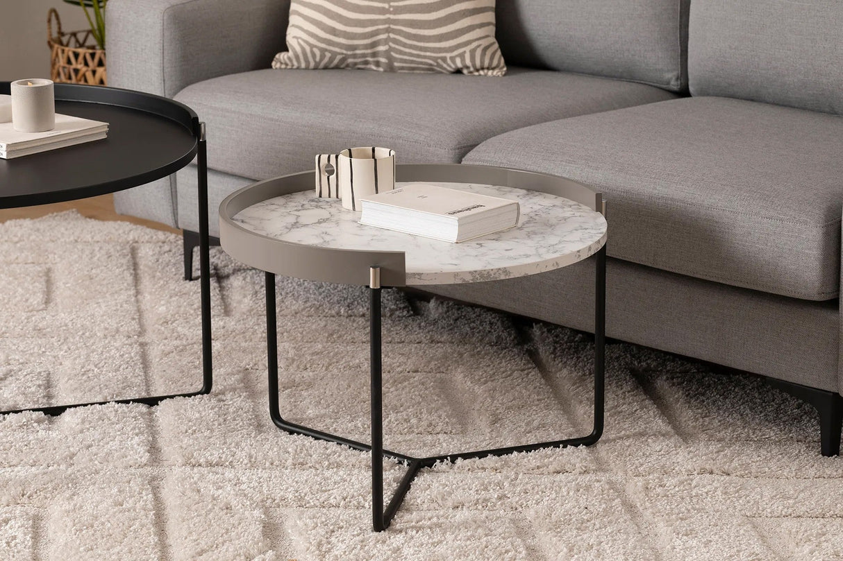 Mobilier Mandy, Antracit - Natural, 60x80x51 cm