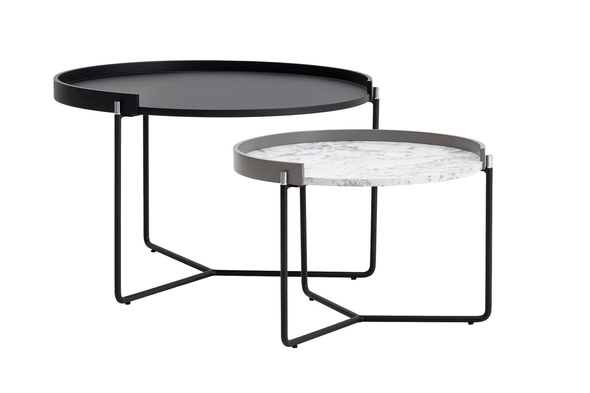 Mobilier Mandy, Antracit - Natural, 60x80x51 cm