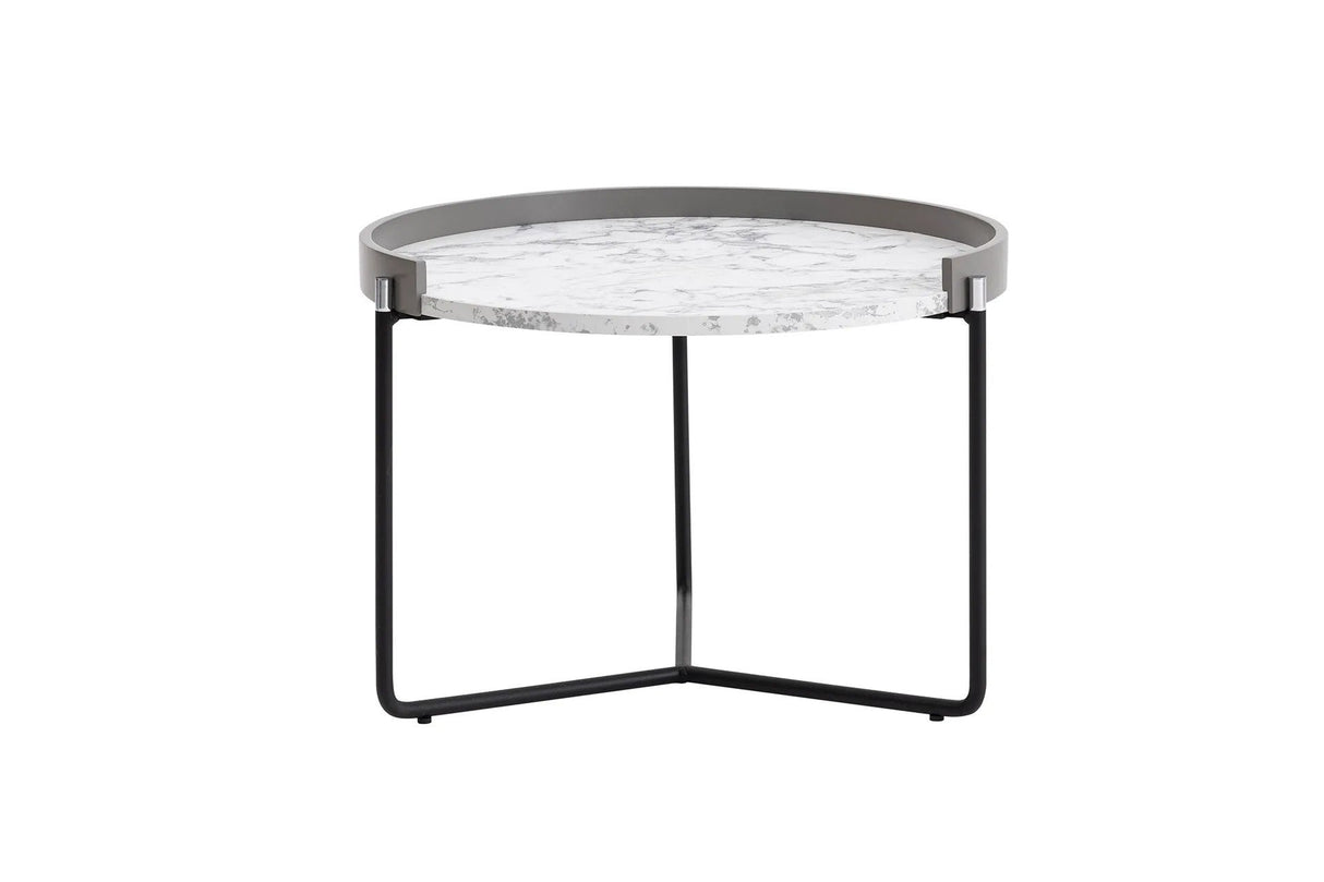 Mobilier Mandy, Antracit - Natural, 60x80x51 cm