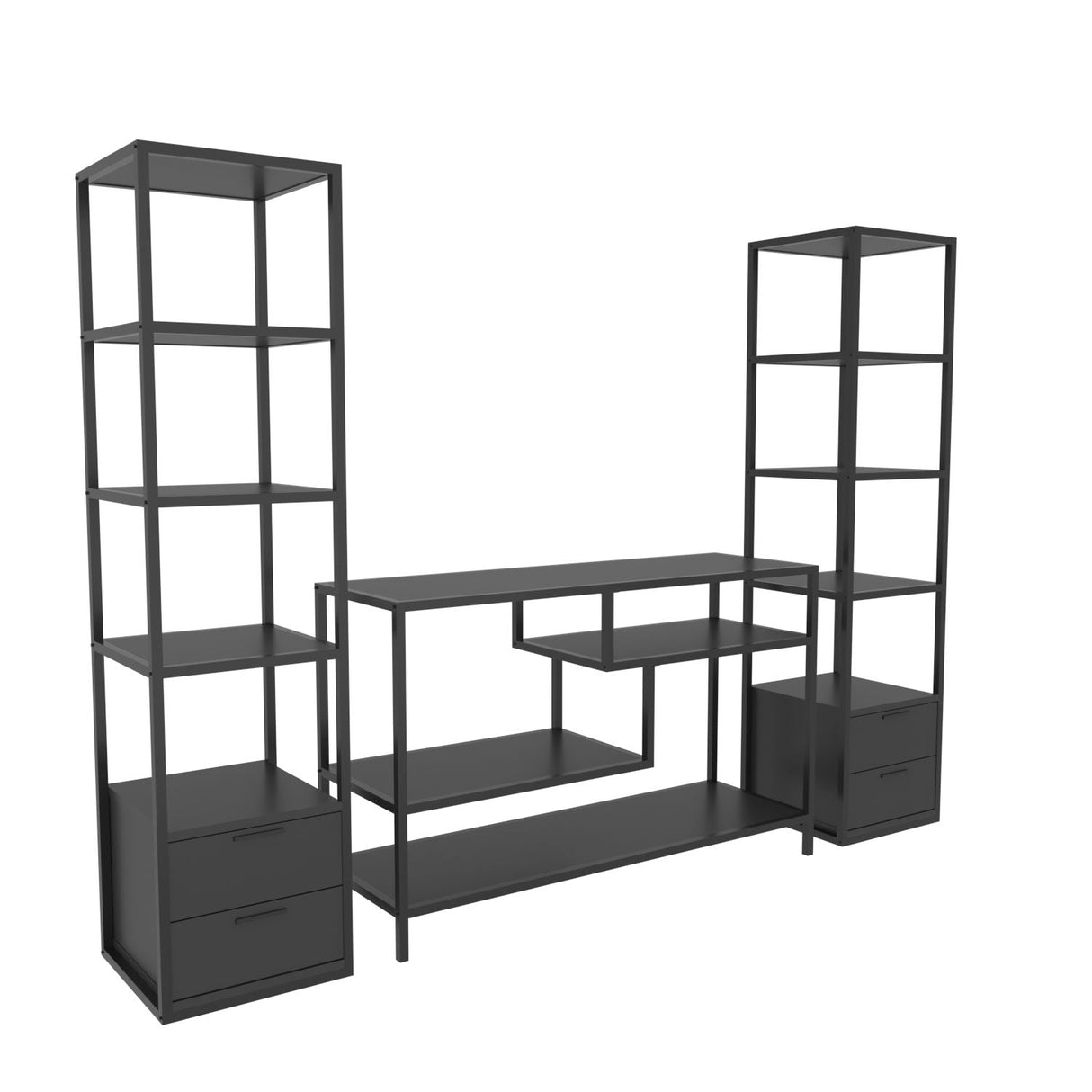 Mobilier Robbins, 198x39 cm - Gri
