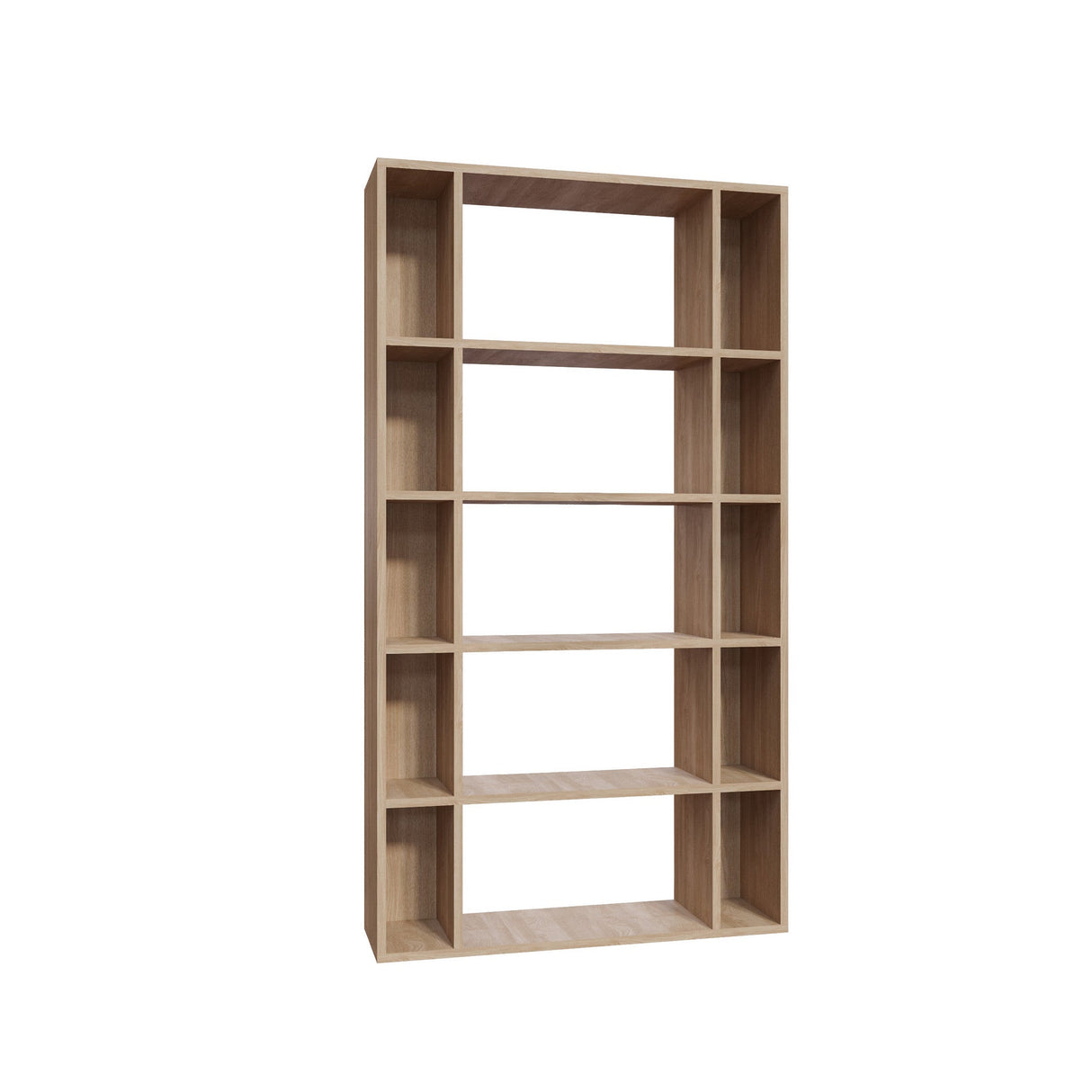 Mobilier Sanborn, Stejar - Alb, 90x25 cm - Stejar