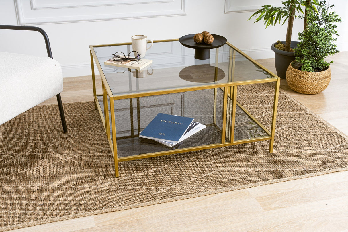 Mobilier Uranüs, 80x80 cm - Auriu