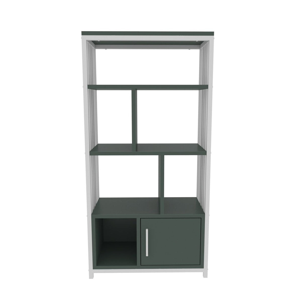 Mobilier Valero, Alb - Negru, 60x30 cm - Alb