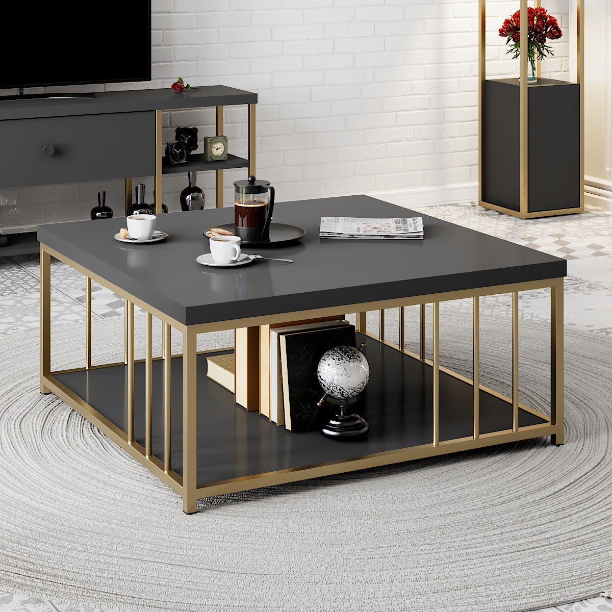 Mobilier Zenn (diverse dimensiuni) - Mobilier Zenn, 90x90 cm - 618BLY1133