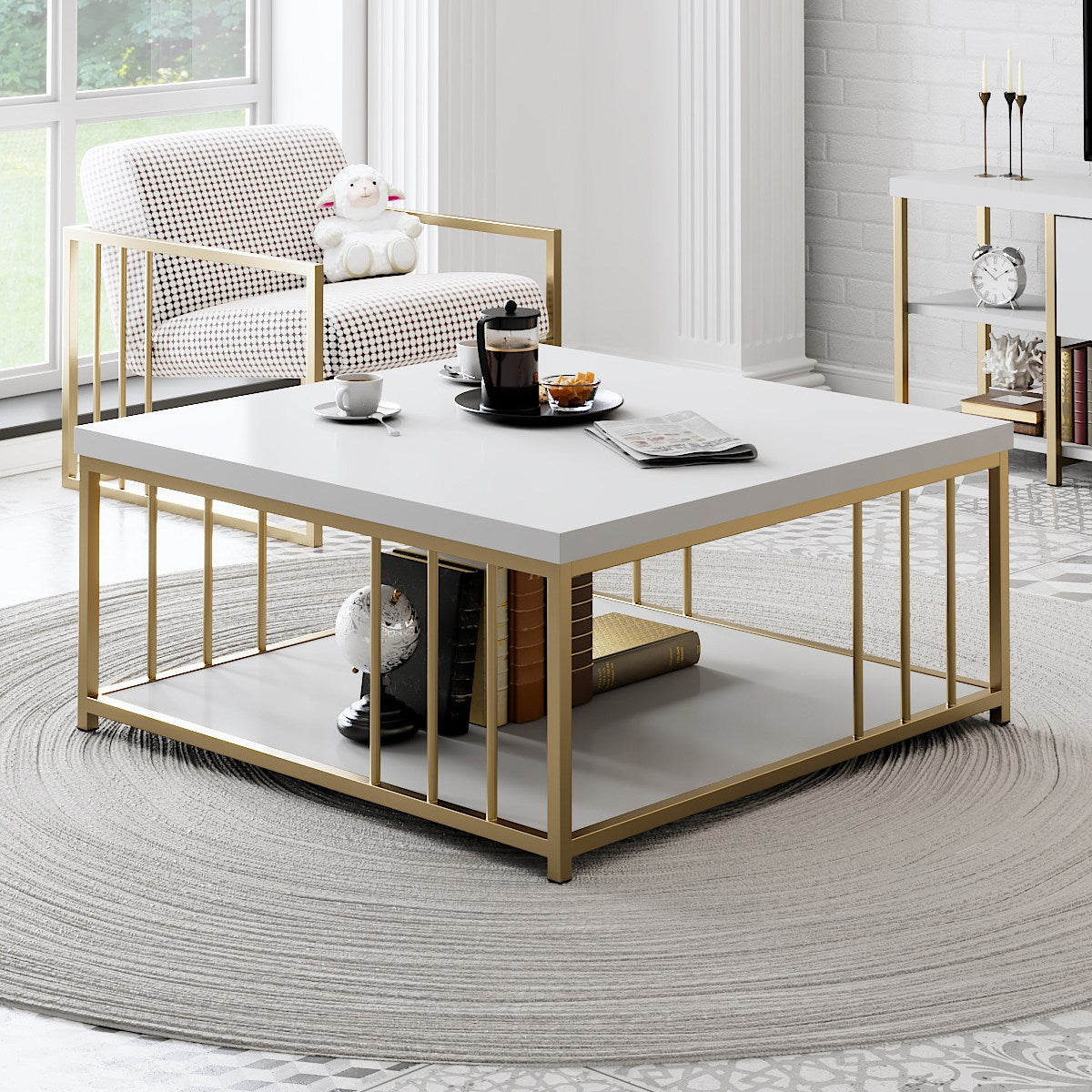 Mobilier Zenn (diverse dimensiuni) - White Gold