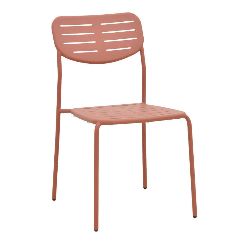 Moraja Deraby I set 3 piese terracotta metal, Teracotă, 70x70x73 cm