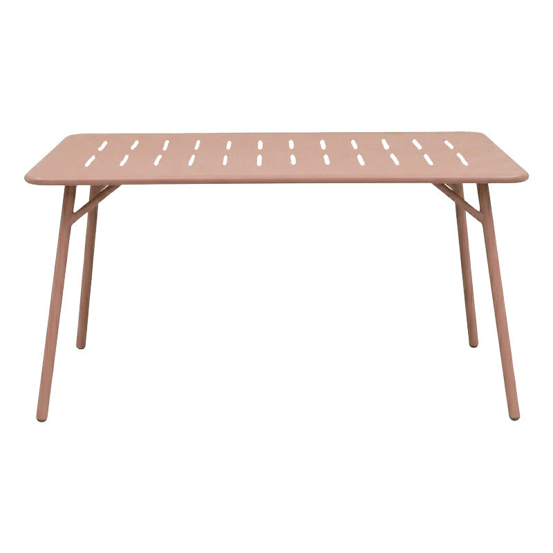 Moraja Deraby set 5 piese terracotta metal, Teracotă, 140x80x72 cm