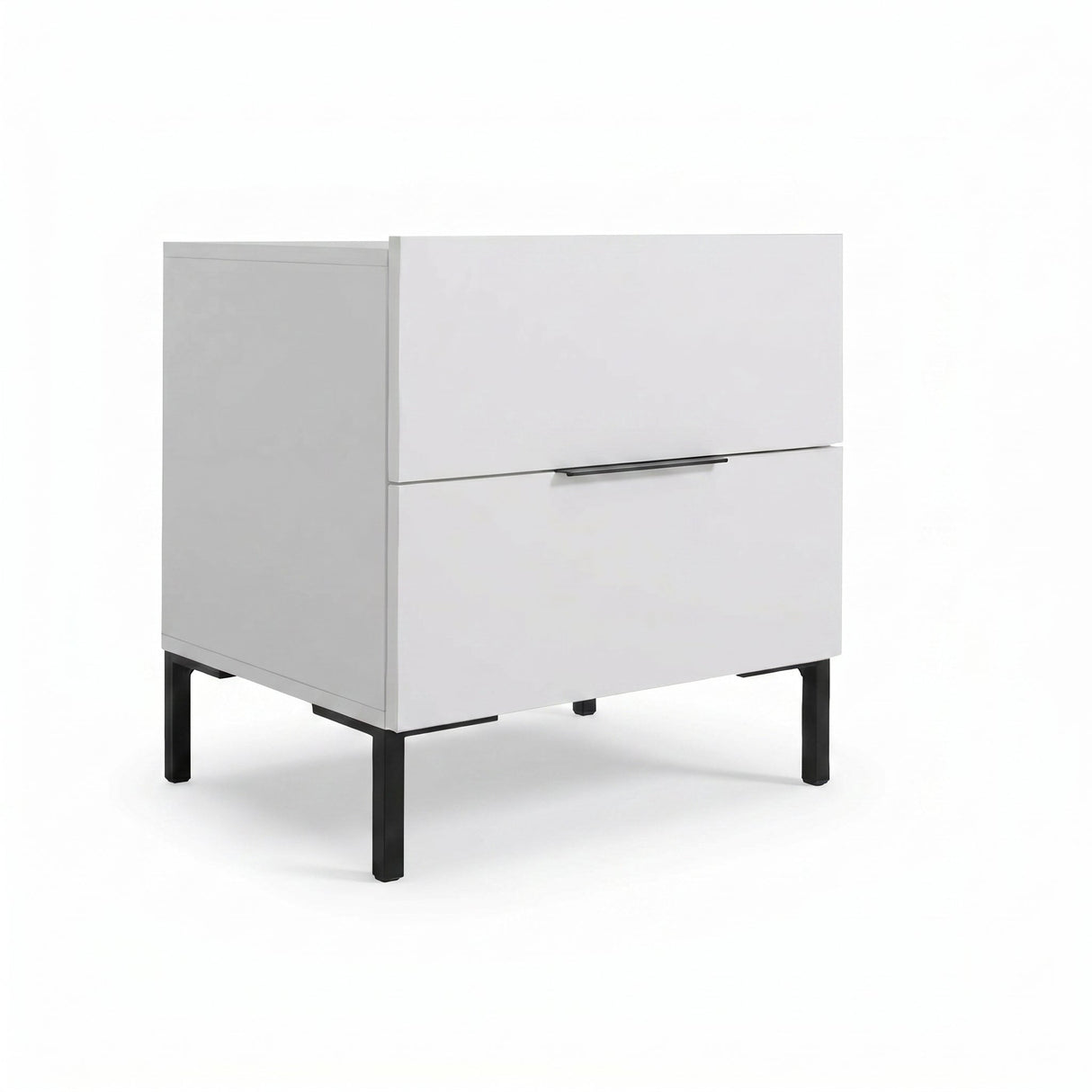 Noptiera KMD-1720-DD-1 Home Collection® Oryana, 2 sertare, Alb - Nuc, 55x59x44 cm - Noptiera KMD-1720-DD-1 Home Collection® Oryana, 2 sertare, Alb - Nuc, 55x59x44 cm | SKU: KMD-1720-DD-1, KMD-1720-OO-1, KMD-1720-FF-1