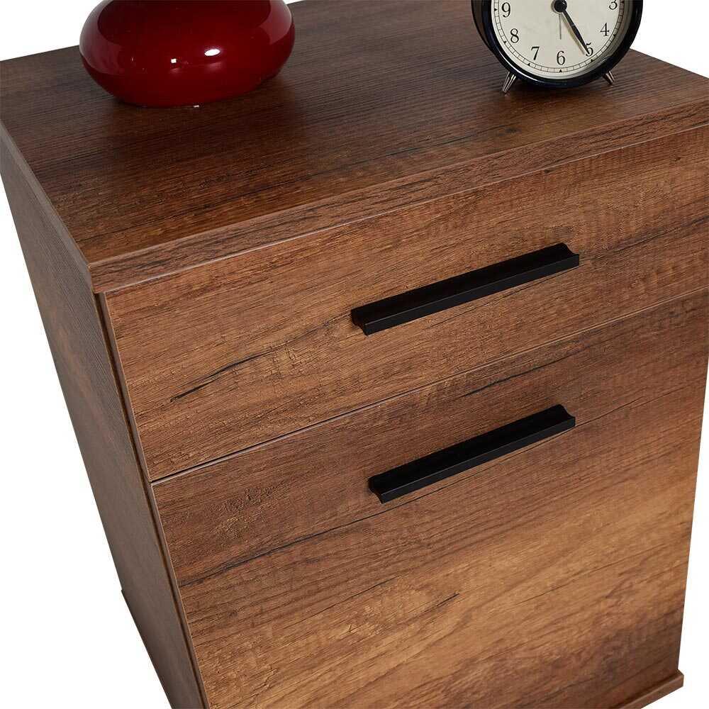 Noptiera KMD-511-BB-1 Home Collection® Trendline, Alb - Maro, 40x57x39 cm - Maro | SKU: KMD-511-OO-1