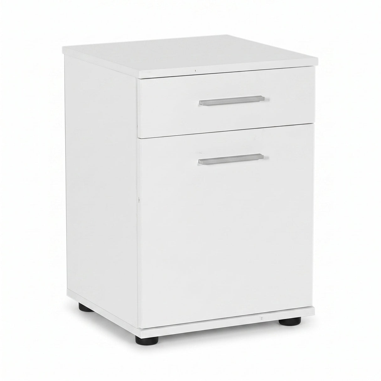 Noptiera KMD-511-BB-1 Home Collection® Trendline, Alb - Maro, 40x57x39 cm - Alb | SKU: KMD-511-BB-1, KMD-511-OO-1