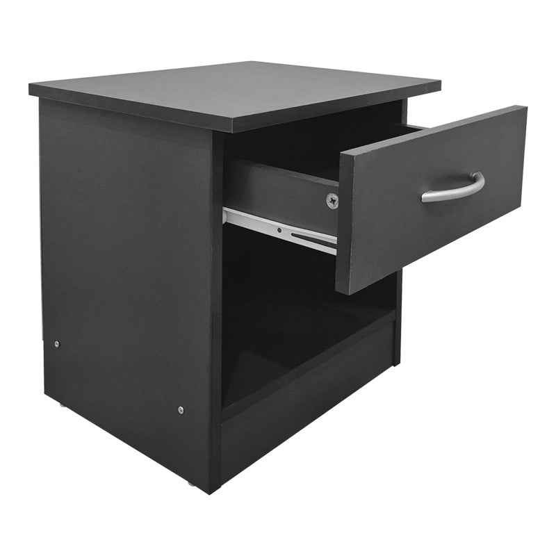 Noptieră Bedy, Diverse culori, 40x34x42 cm - Antracit