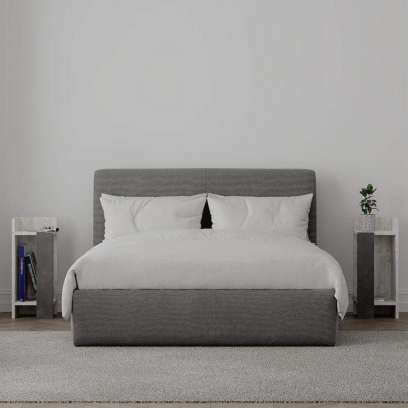 Noptiera Immerse set 2 bucati, 27x25x60 cm - Gri