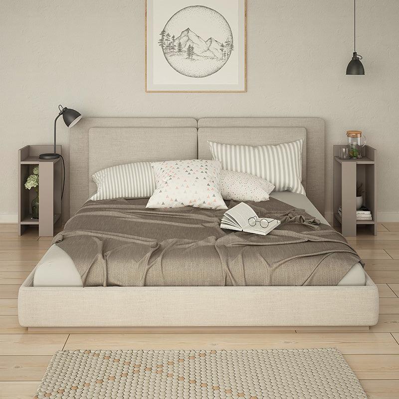Noptiera Immerse set 2 bucati, 27x25x60 cm - Bej