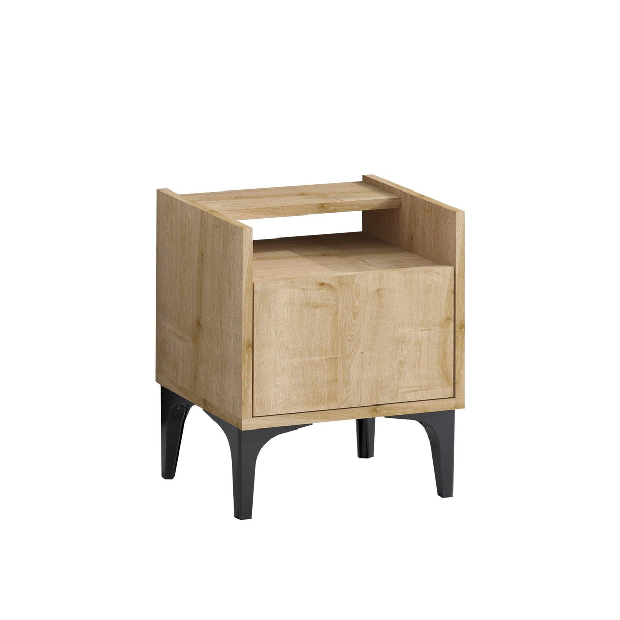 Noptiera Lulu cu Sertar, Stejar, 40x50x35 cm
