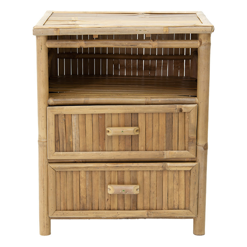 Noptiera Ofra Bamboo, Natur, 56x46x69 cm