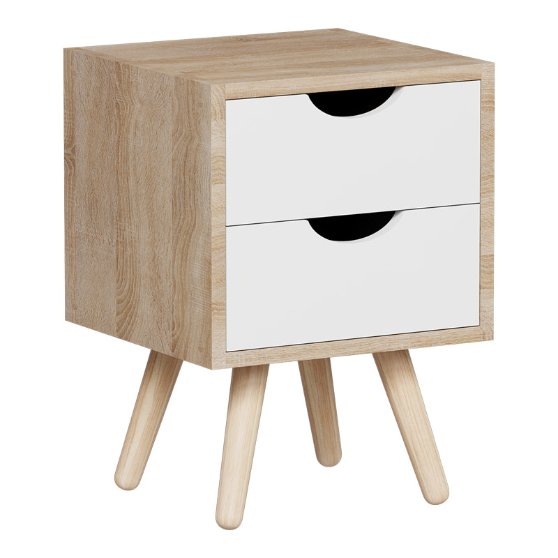 Noptiera Selma, Lemn de pin, 30x30x45 cm - Noptiera Selma, Lemn de pin, 30x30x45 cm - 370-000024
