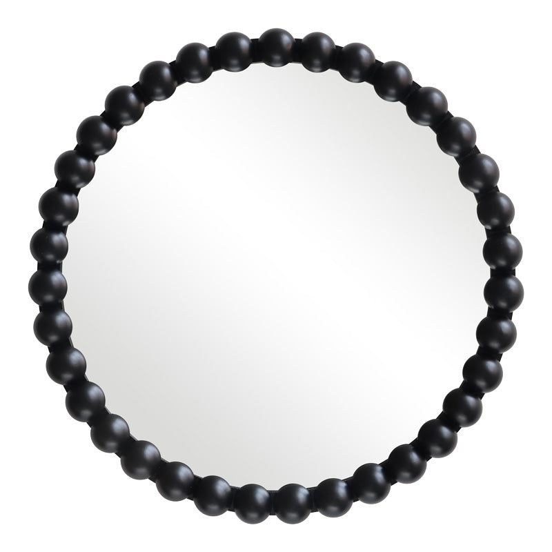 Oglinda decorativa, Lemn, Natural - Negru, 60 cm, 60x5x60 cm - Oglinda decorativa, Lemn, Natural - Negru, 60 cm, 60x5x60 cm - 233-000040