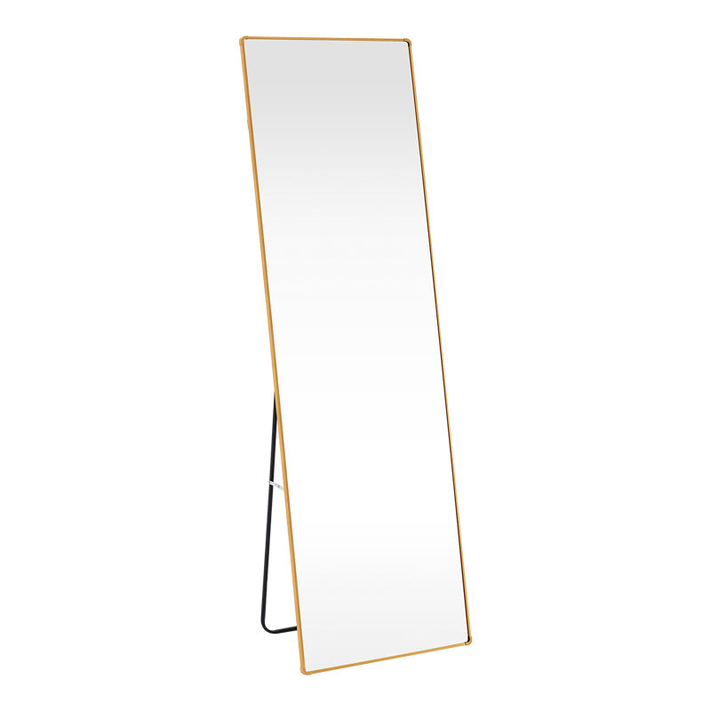 Oglinda decorativa Moira, Negru - Auriu, 50x28x160 cm - Auriu