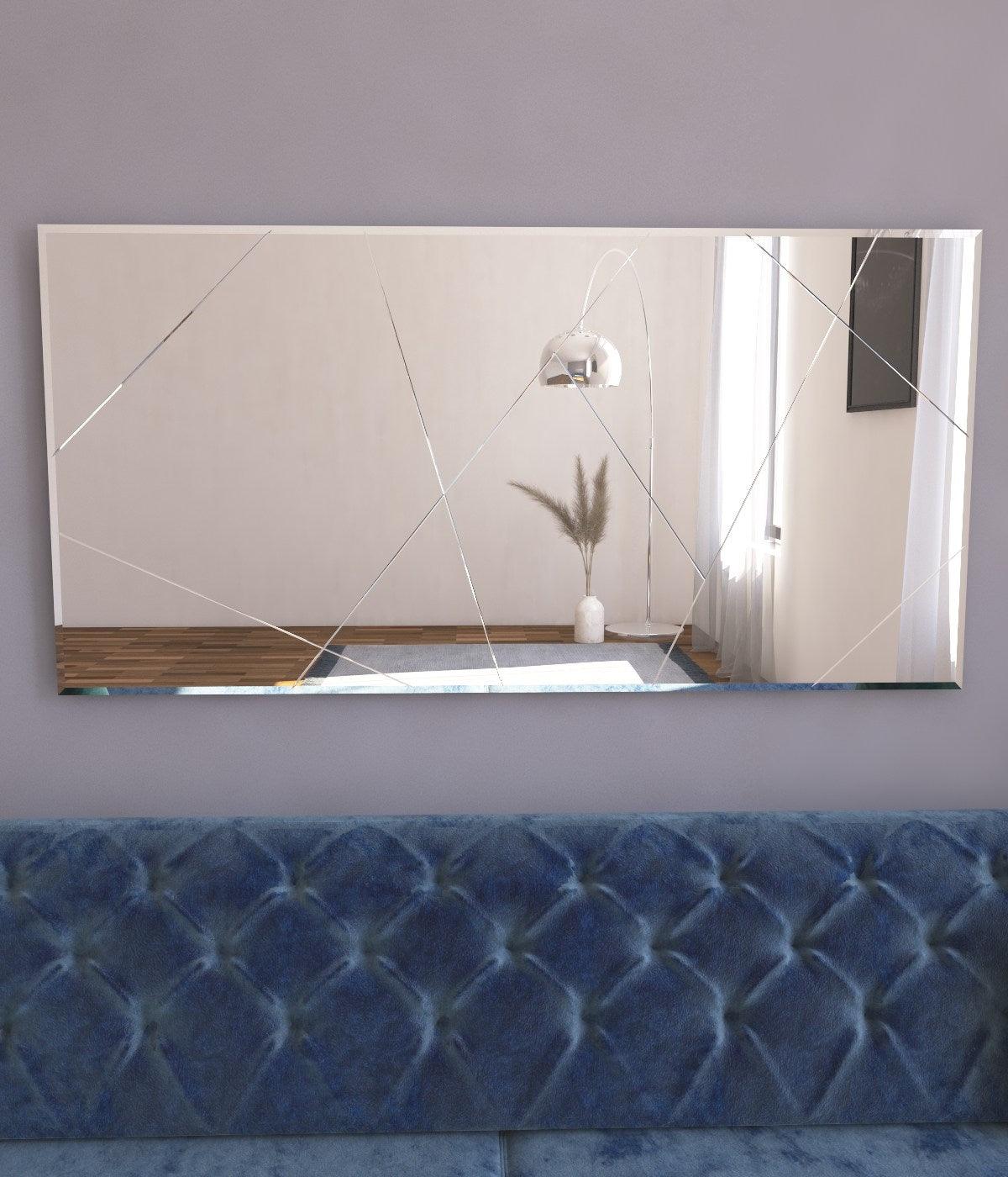 Oglindă Eilish - White, Alb, 60x120 cm