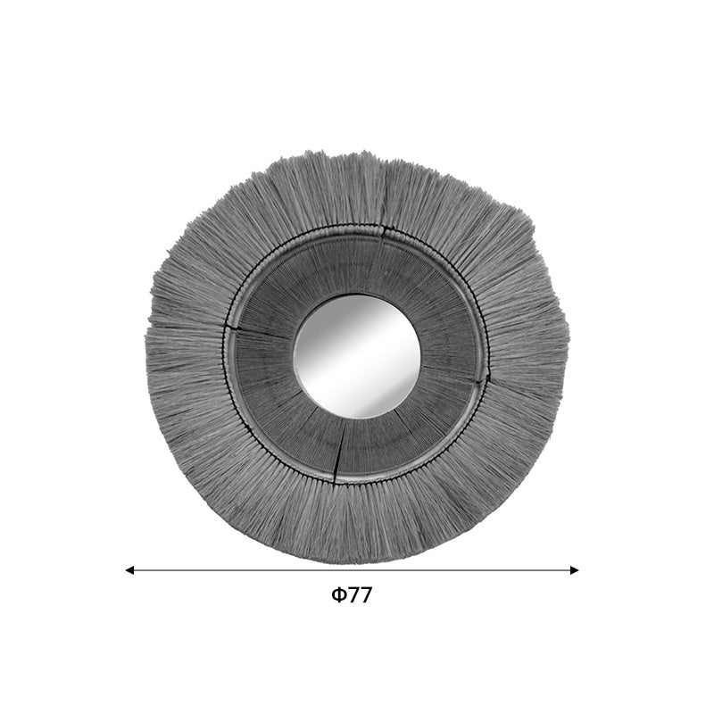 Oglinda Krava iarba, Natural, 77x77 cm