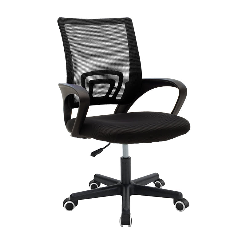 Pachet mobilier de birou pentru studenți Master set de 2 bucati, Negru, 50x120 cm