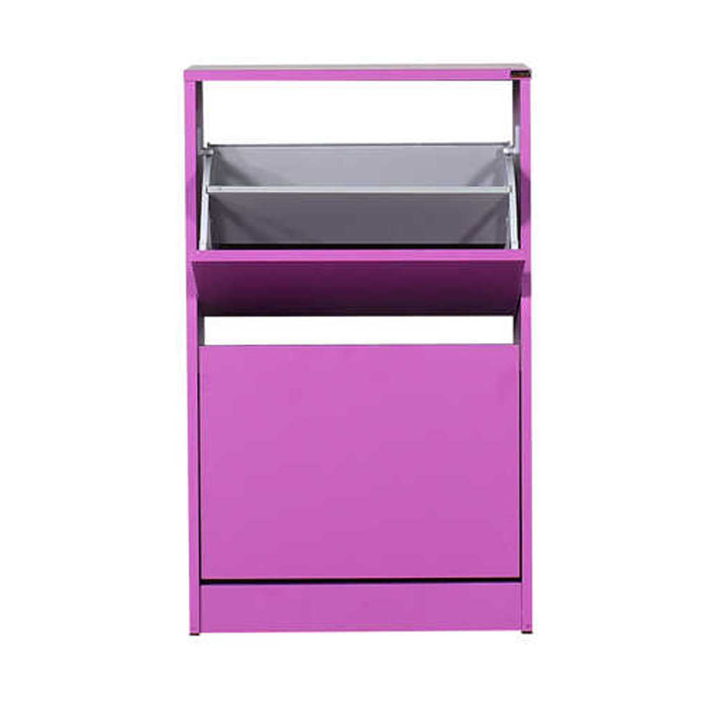 Pantofar SHC-320-BB-1 Home Collection® Compact, 10 Perechi, 2 Compartimente, Alb - Mov, 51x84x26 cm - Mov | SKU: SHC-320-BB-1, SHC-320-UU-1