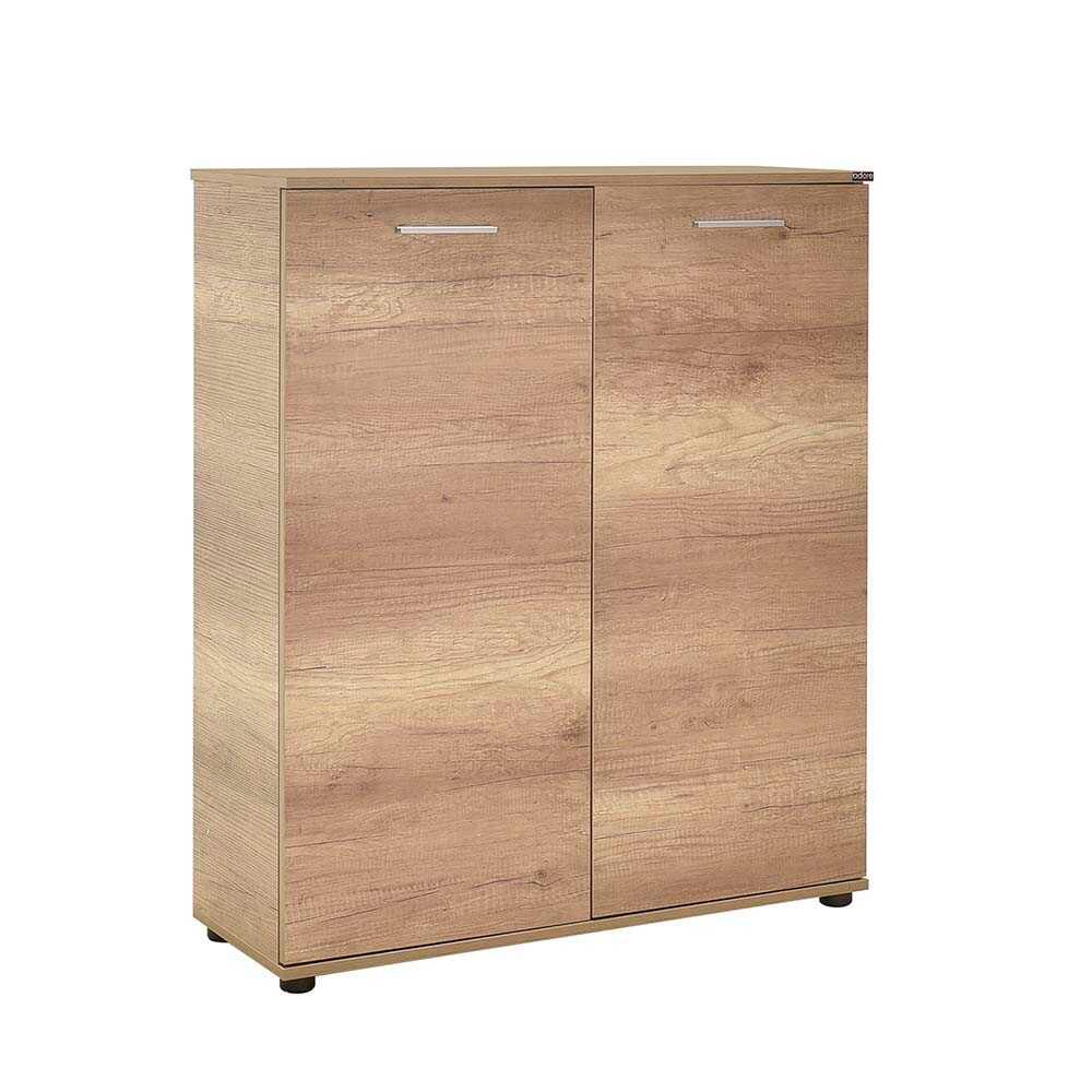 Pantofar ADR-520-BB-1 Home Collection® Elegance, 2 usi, 5 rafturi, capacitate 24 perechi incaltaminte, Alb - Natur, 91x108x35 cm - Natur | SKU: ADR-520-FF-1