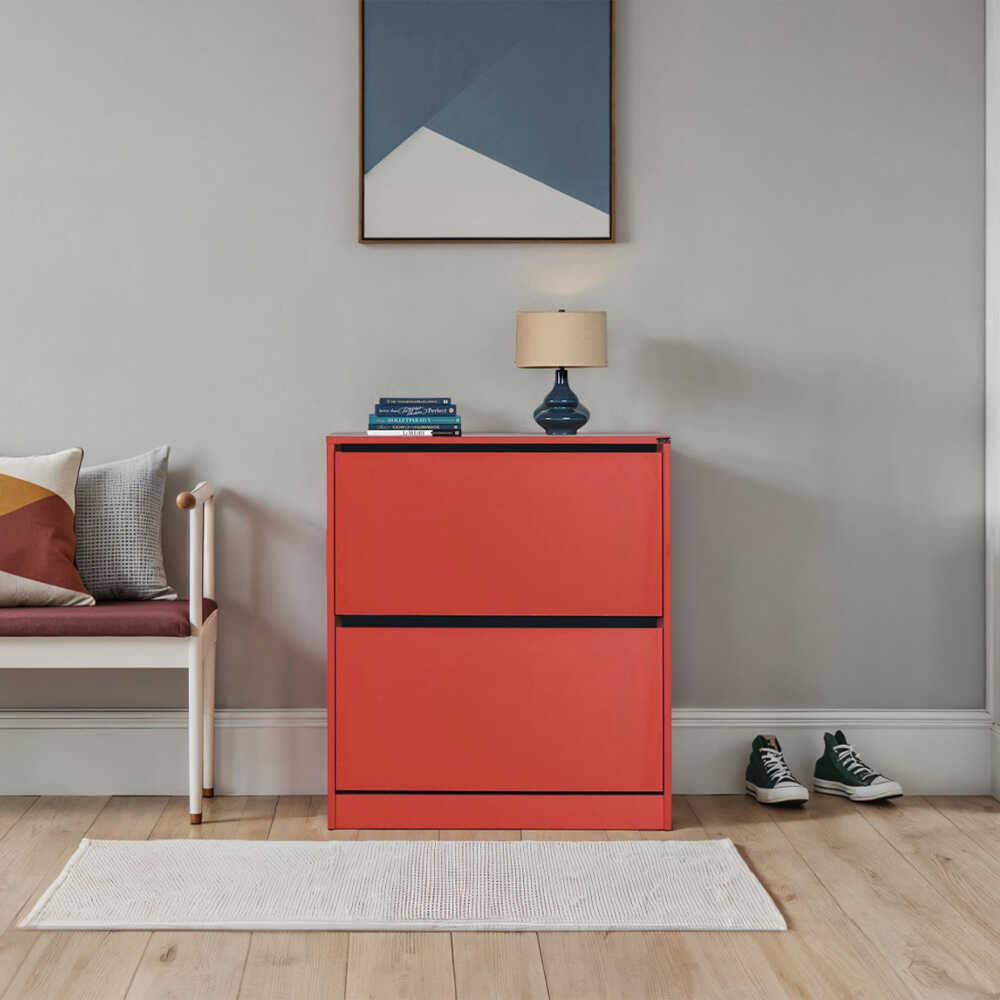 Pantofar SHC-520-BB-1 Home Collection® Max, 12 Perechi, 2 Compartimente, 73x84x26 cm - Rosu | SKU: SHC-520-KK-1
