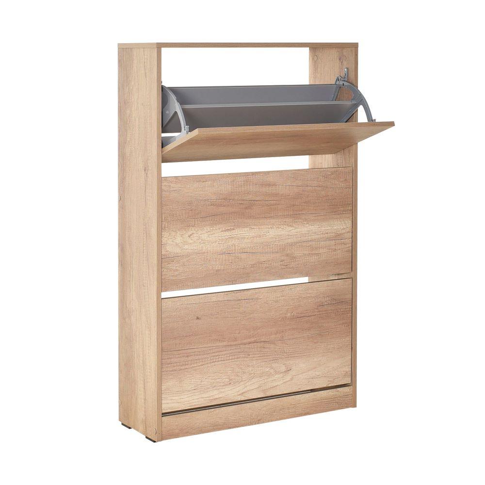 Pantofar SHC-530-BB-1 Home Collection® Max Plus, 18 Perechi, 3 Compartimente, 73x119x26 cm - Natur | SKU: SHC-530-FF-1