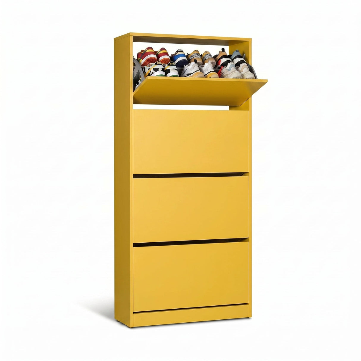Pantofar SHC-540-BB-1 Home Collection® Max XL, 24 Perechi, 4 Compartimente, 73x157x26 cm - Galben | SKU: SHC-540-HH-1