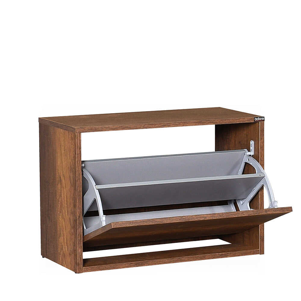 Pantofar Băncuță SHC-110-BB-1 Home Collection®, cu Șezut, 6 Perechi, 60x42x30 cm - Maro | SKU: SHC-110-OA-1
