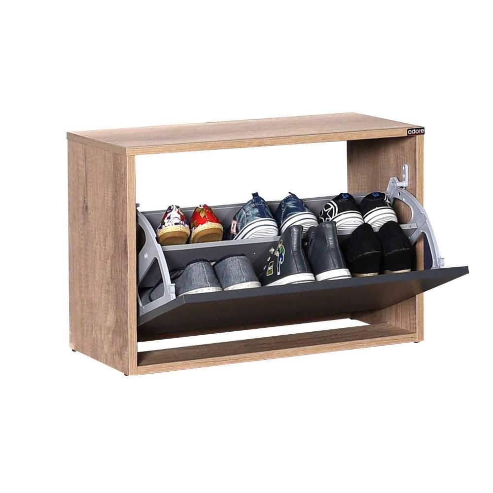 Pantofar Băncuță SHC-110-BB-1 Home Collection®, cu Șezut, 6 Perechi, 60x42x30 cm - Natur | SKU: SHC-110-TA-1