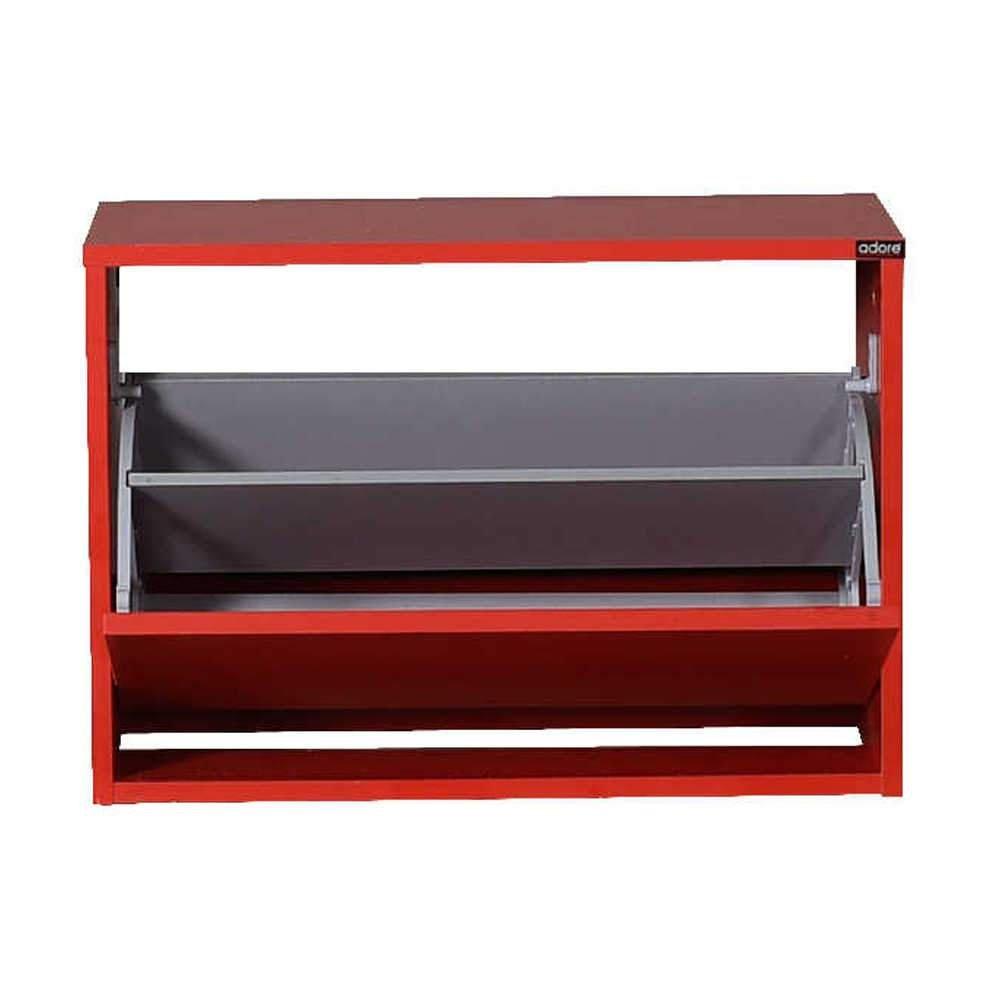 Pantofar Băncuță SHC-110-BB-1 Home Collection®, cu Șezut, 6 Perechi, 60x42x30 cm - Rosu | SKU: SHC-110-KK-1