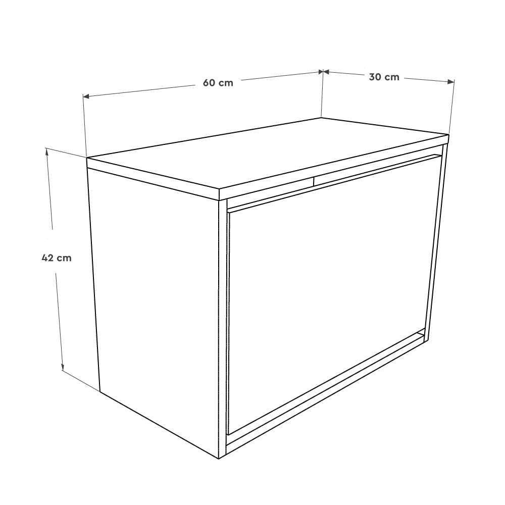 Pantofar Băncuță SHC-110-BB-1 Home Collection®, cu Șezut, 6 Perechi, 60x42x30 cm - Maro | SKU: SHC-110-OA-1