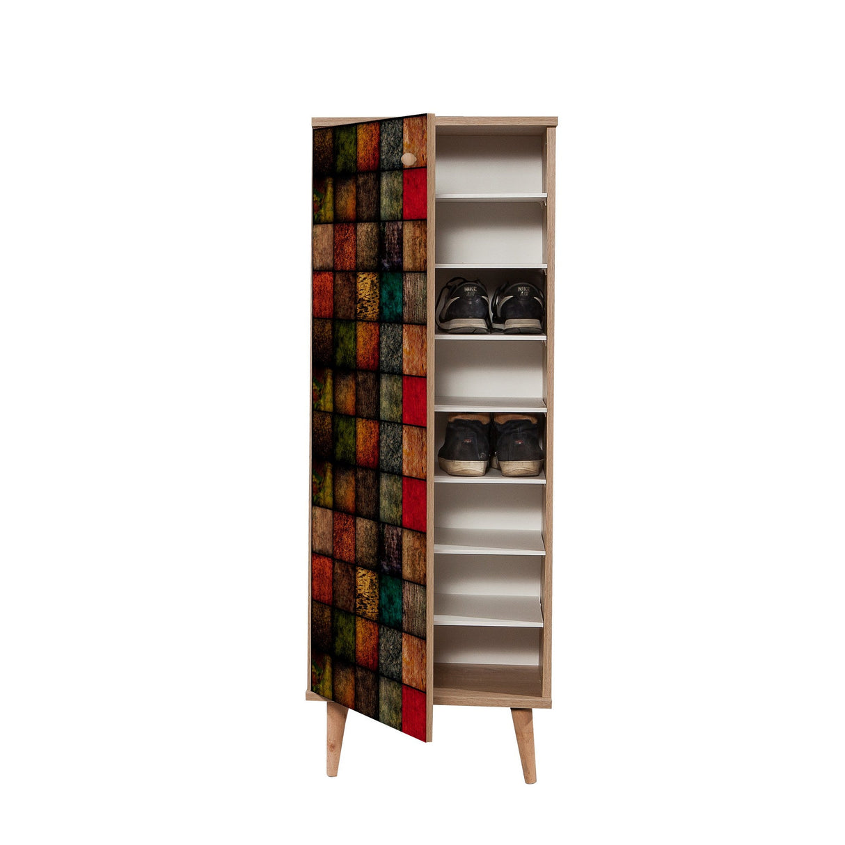 Pantofar Leyla, Multicolor, 50x135x38 cm