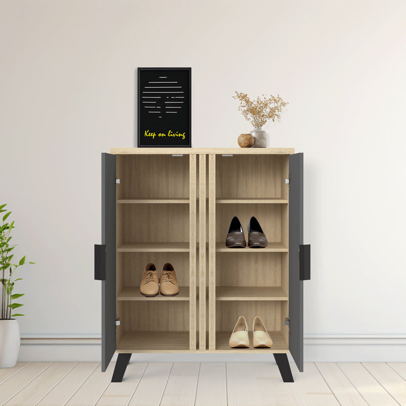 Pantofar Shoby, 71x30x91 cm - Antracit-Sonoma