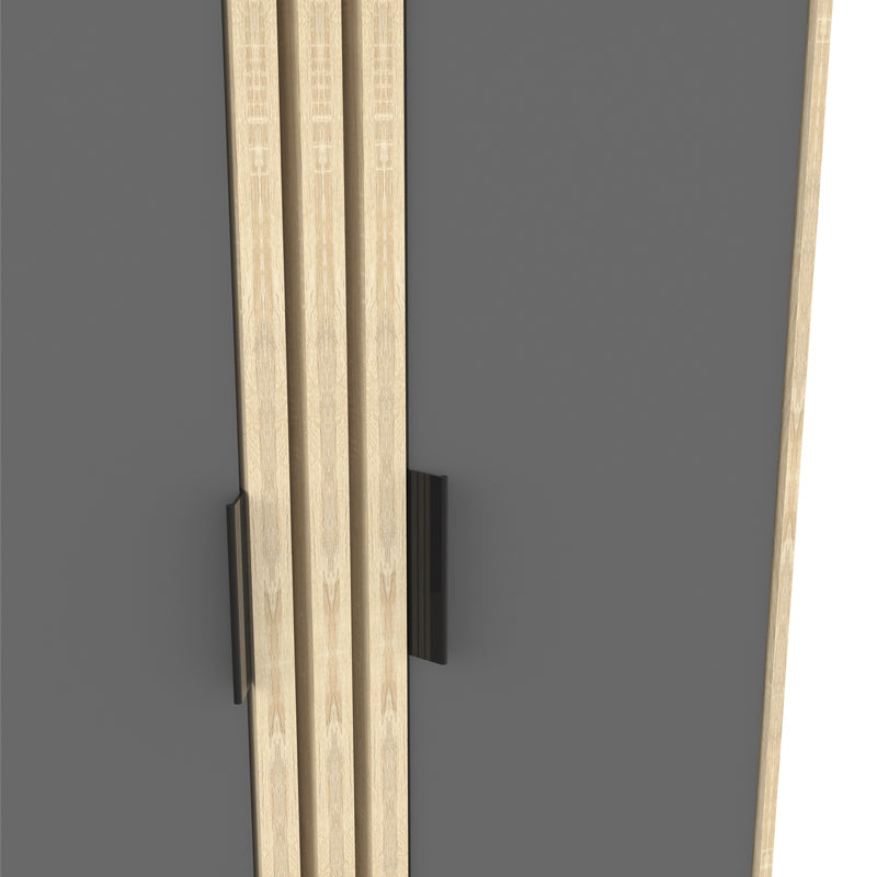 Pantofar Shoby, 71x30x91 cm - Antracit-Sonoma