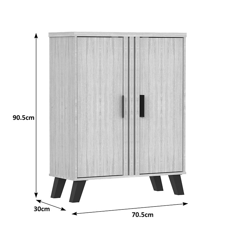 Pantofar Shoby, 71x30x91 cm - Sonoma