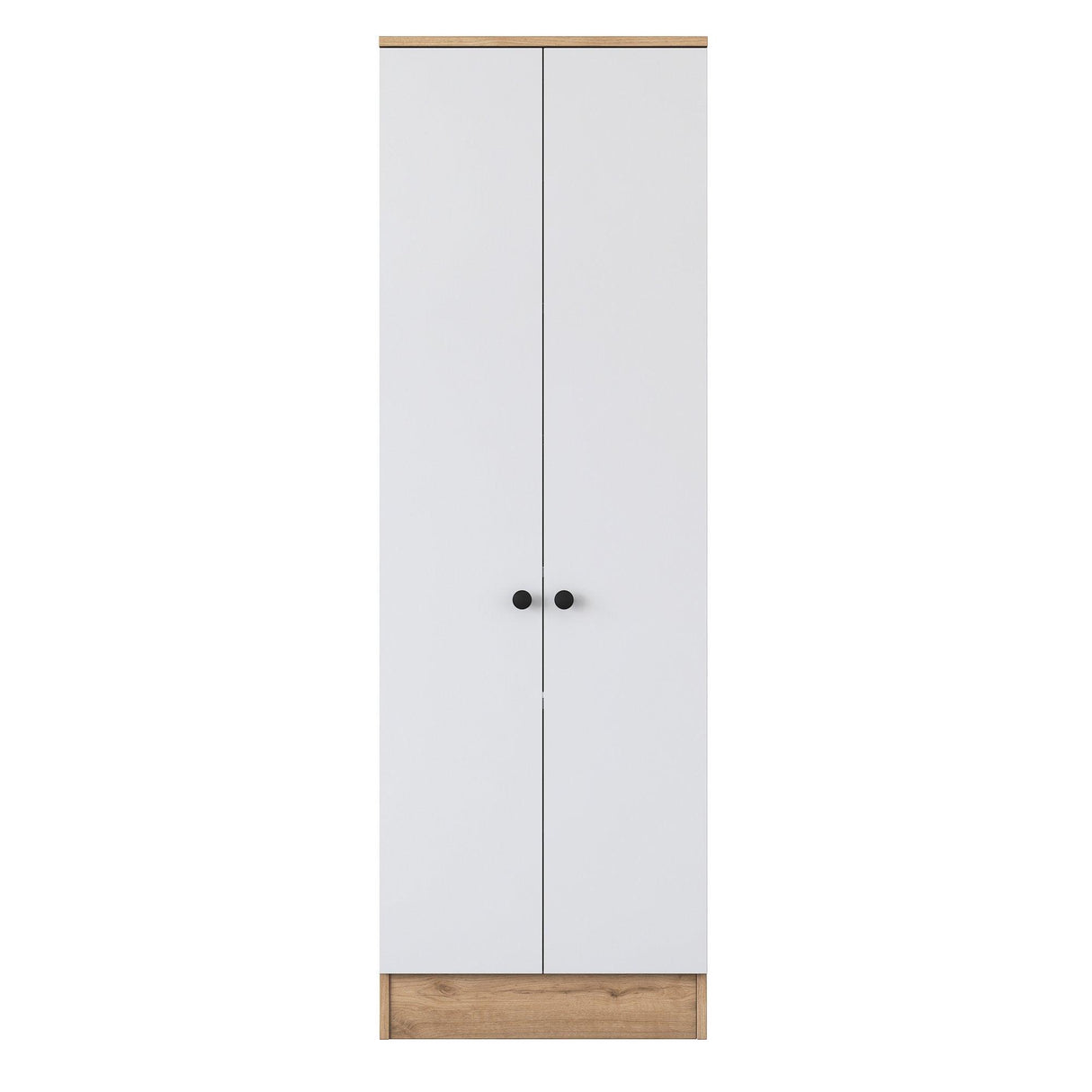 Pantofar Vivre cu 6 rafturi, Alb, 60x183x38 cm - Nuc Alb