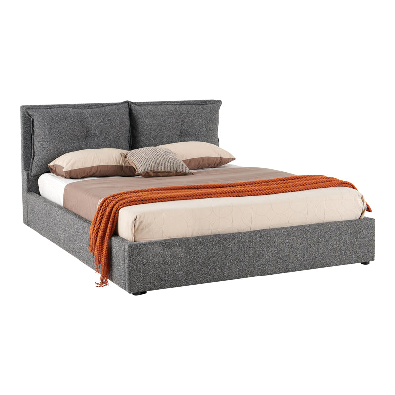 Pat dublu Dorma, cu depozitare, Diverse culori, 160x200 cm - Antracit | SKU: 279-000024 | Pat dublu Dorma, cu depozitare, 160x200 cm, varianta Antracit, produs pentru amenajarea locuinței, disponibil online în România la CasaMob