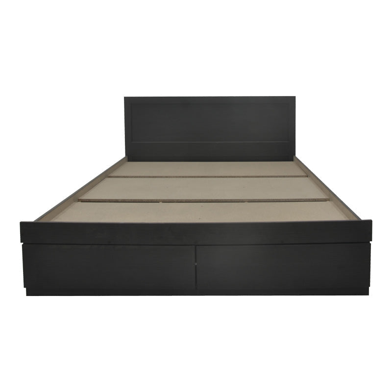 Pat cu sertar Olympus, Lemn, Diverse culori, 150x200 cm - Nuc