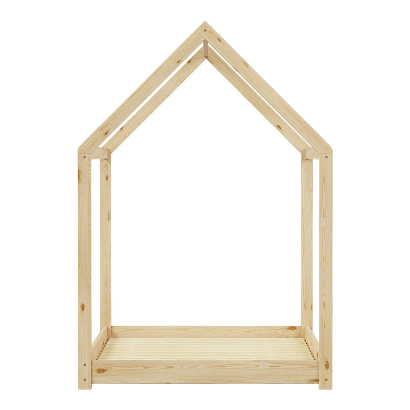 Pat pentru copii Nino Montessori, Natural, 90x190 cm